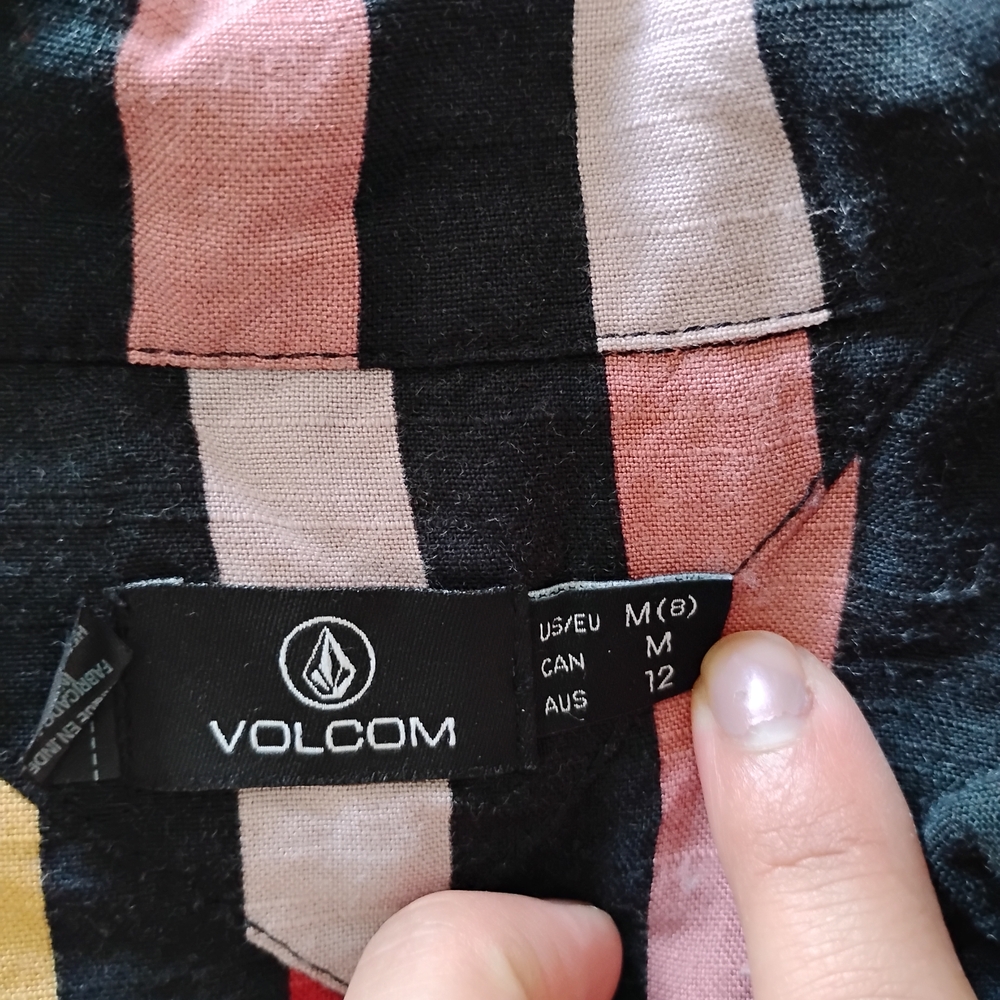 Volcom Multicolor Striped Shirt - Picture 2 of 4